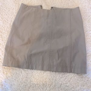 Free People Modern Femme Vegan Leather Pencil Skirt